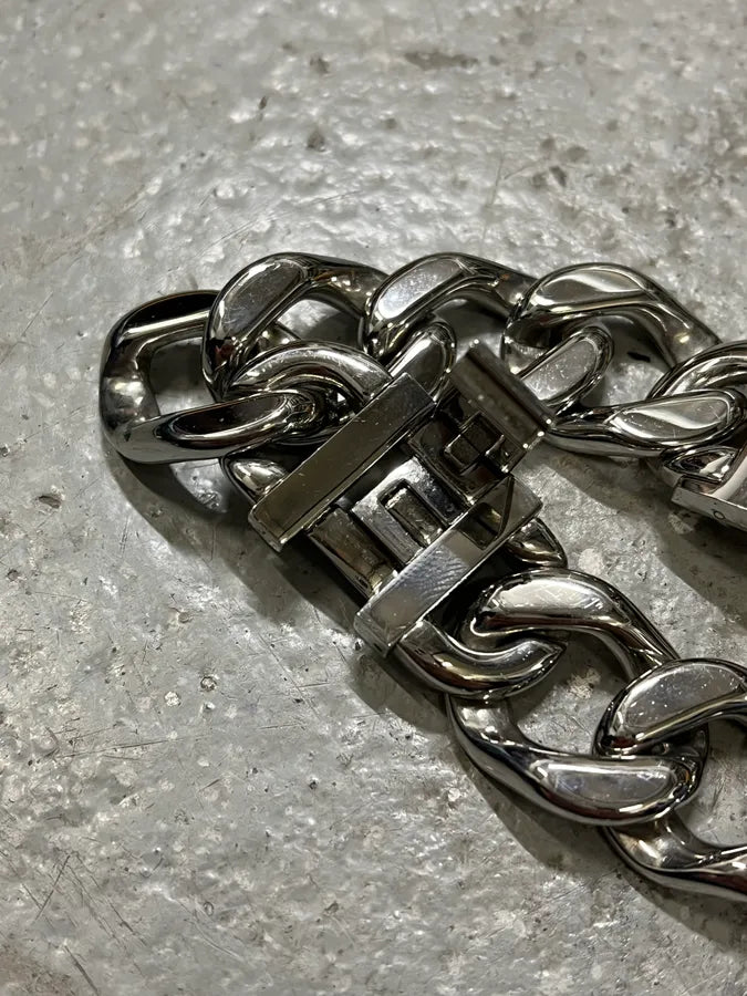 2000s Dolce & Gabbana Silver Steel Grey Bracelet (OS) 6