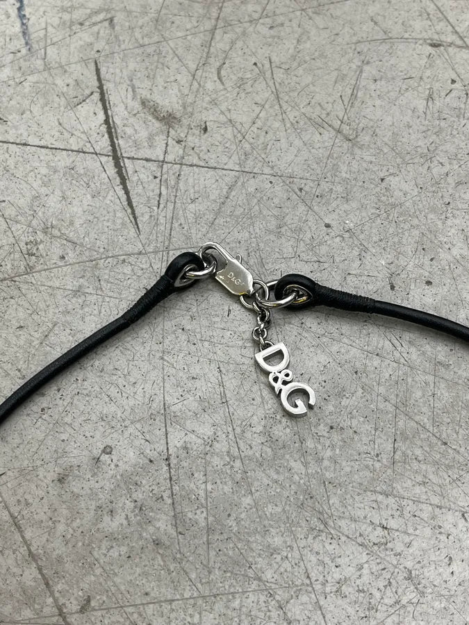 AW2005 Dolce & Gabbana Silver Tooth Necklace iieYLCR 5