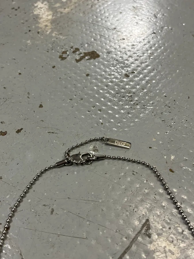 2000s Dolce & Gabbana Simple Dog Tag Necklace FtBLVqP 3