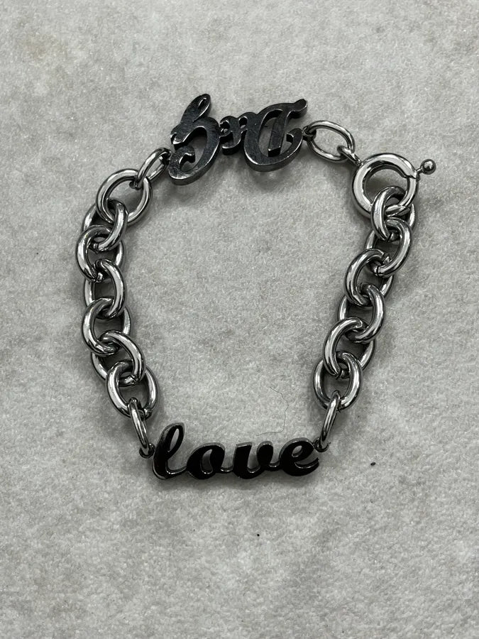 2000s Dolce & Gabbana Simple Love Bracelet egHdTwD 4