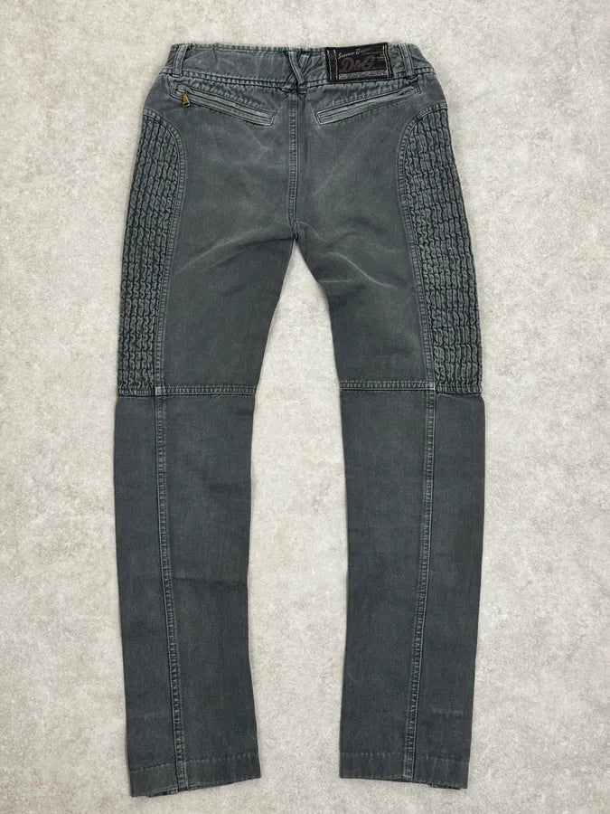 2000s Dolce & Gabbana Slim Technical Grey Denim Jeans DOOuHRv 4