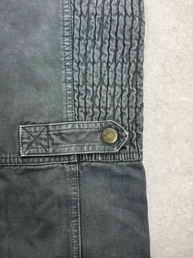 2000s Dolce & Gabbana Slim Technical Grey Denim Jeans DOOuHRv 7