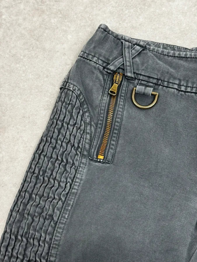 2000s Dolce & Gabbana Slim Technical Grey Denim Jeans DOOuHRv 8