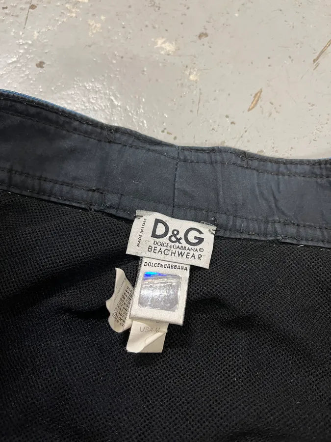 2000s Dolce & Gabbana South Africa Navy Beachwear Shorts fLNvJSE 10