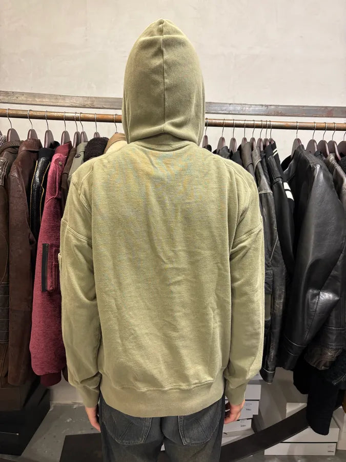 2000s Dolce & Gabbana Sport Olive Zip Up Hoodie yQalFRT 2