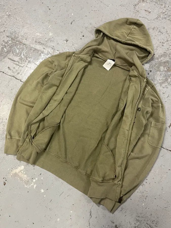2000s Dolce & Gabbana Sport Olive Zip Up Hoodie yQalFRT 3