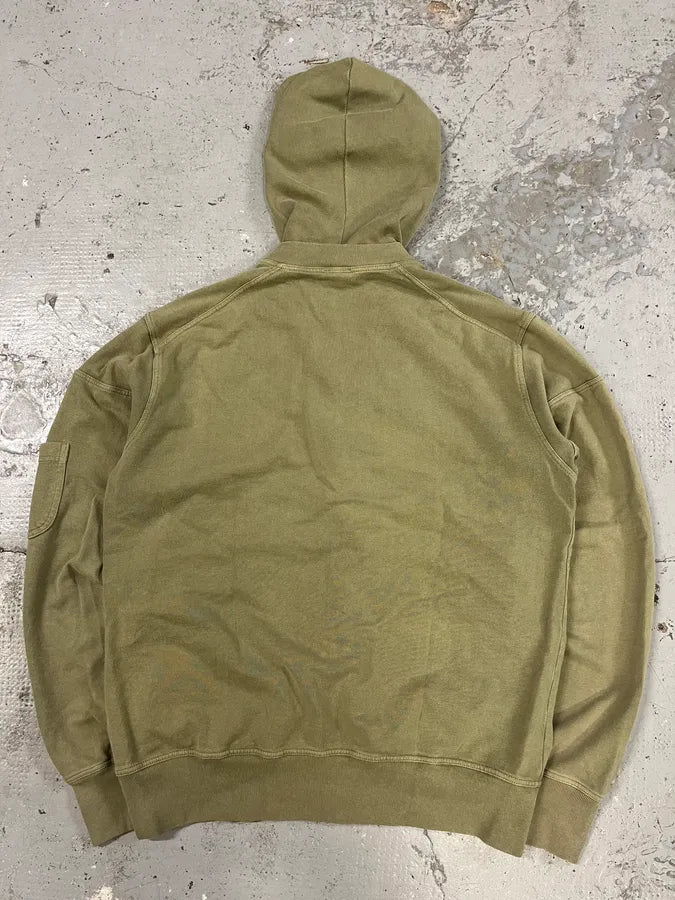 2000s Dolce & Gabbana Sport Olive Zip Up Hoodie yQalFRT 5