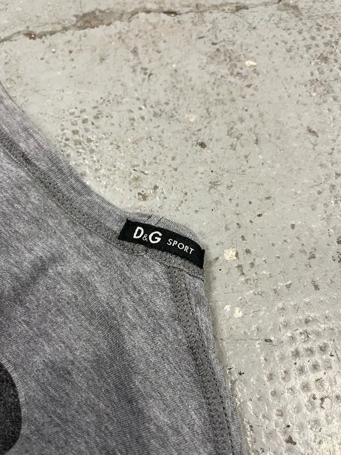 2000s Dolce & Gabbana Spy Camera Grey T-Shirt NSqlRne 6