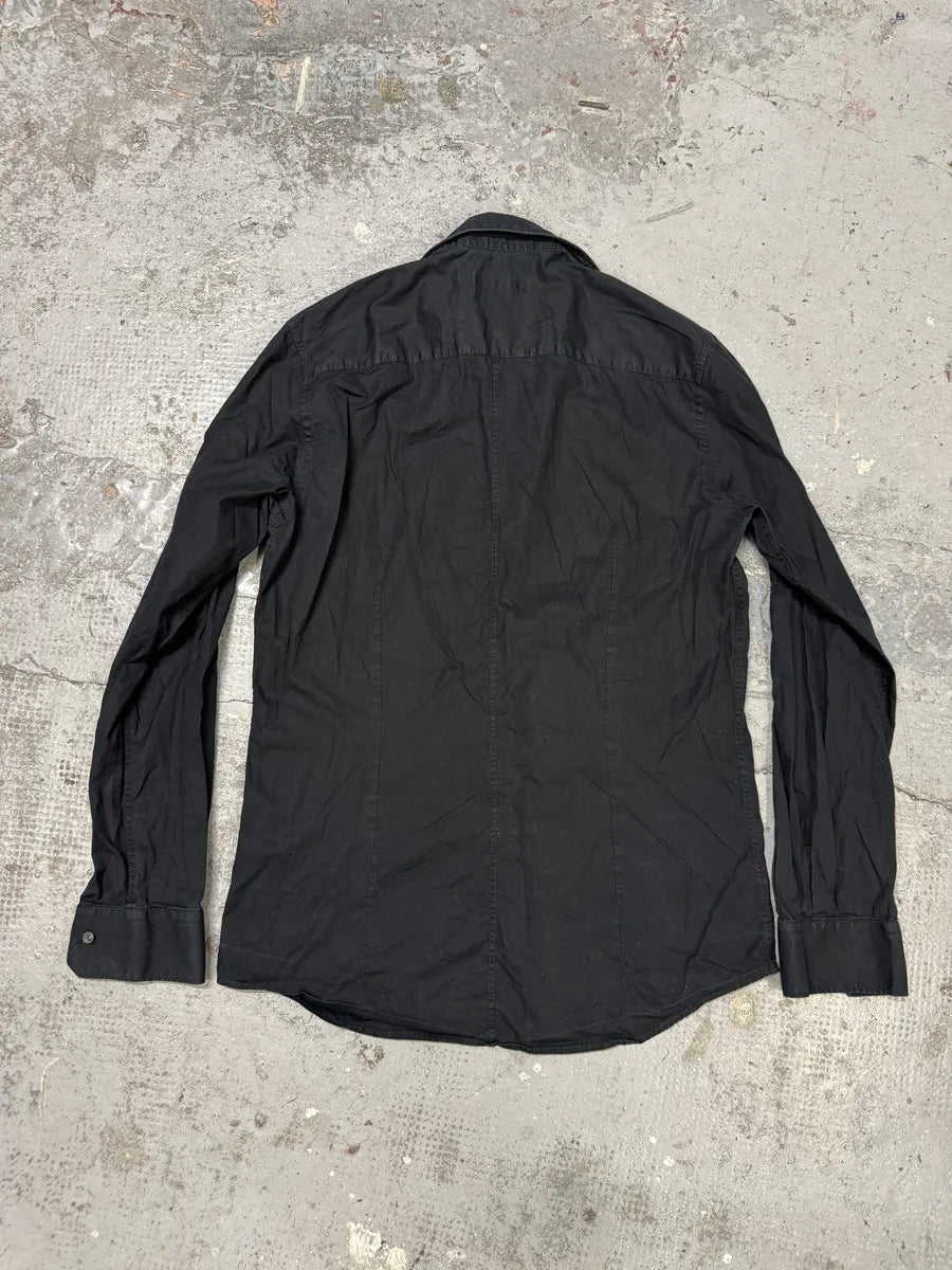 2000s Dolce & Gabbana Staff Black Shirt sljZhOV 1