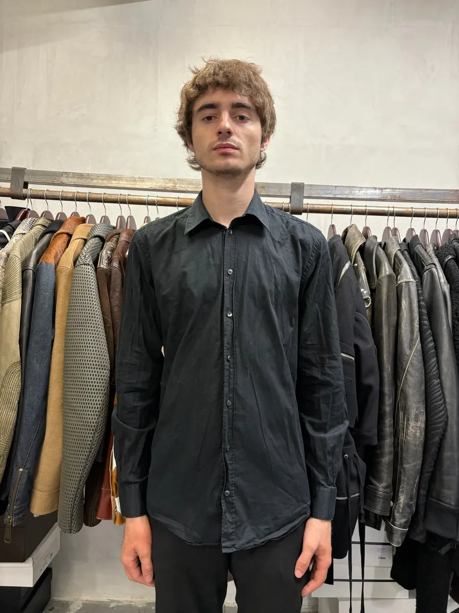 2000s Dolce & Gabbana Staff Black Shirt sljZhOV 2