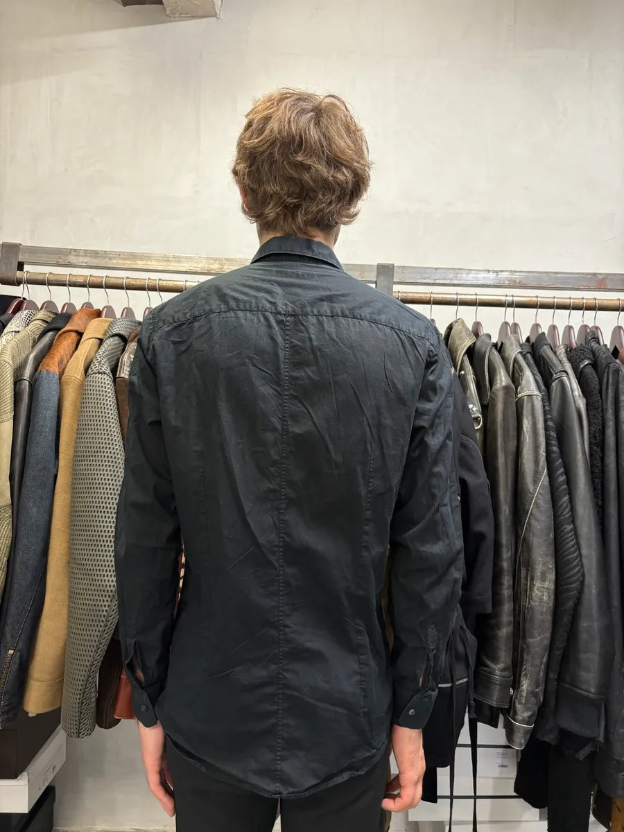 2000s Dolce & Gabbana Staff Black Shirt sljZhOV 3