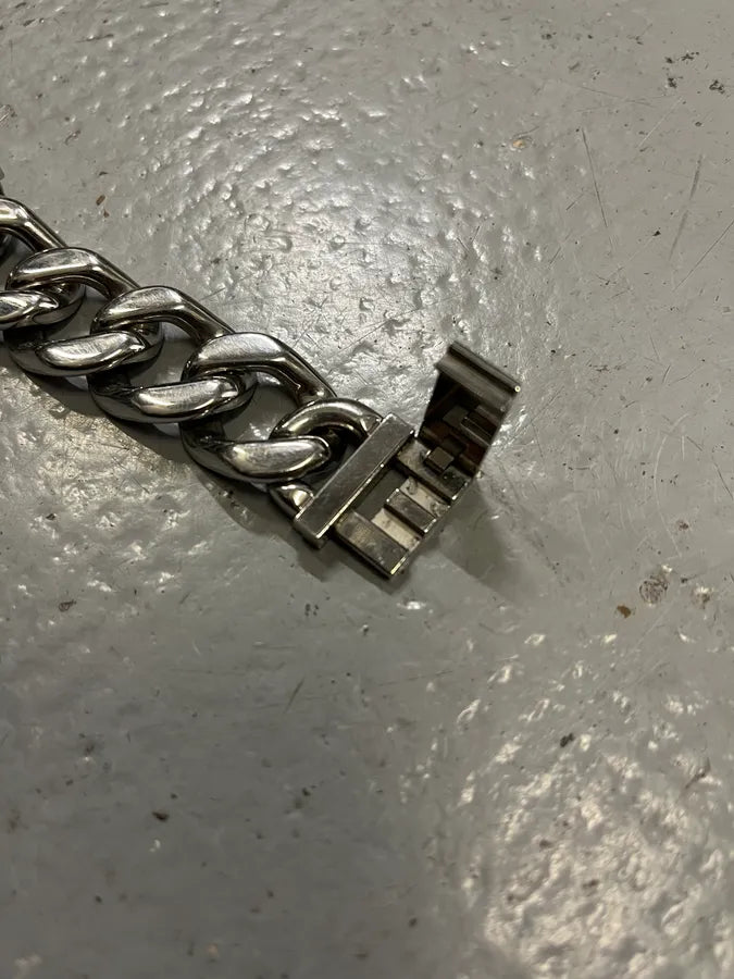 2000s Dolce & Gabbana Stainless Steel Bracelet gOsIgcW 7