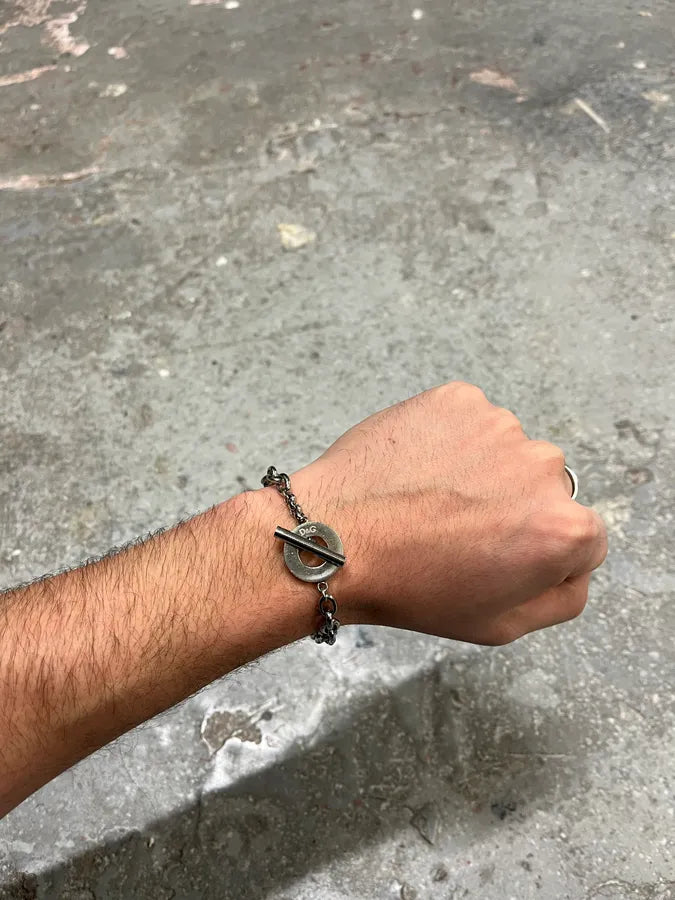 2000s Dolce & Gabbana Stainless Steel Bracelet (OS) 0