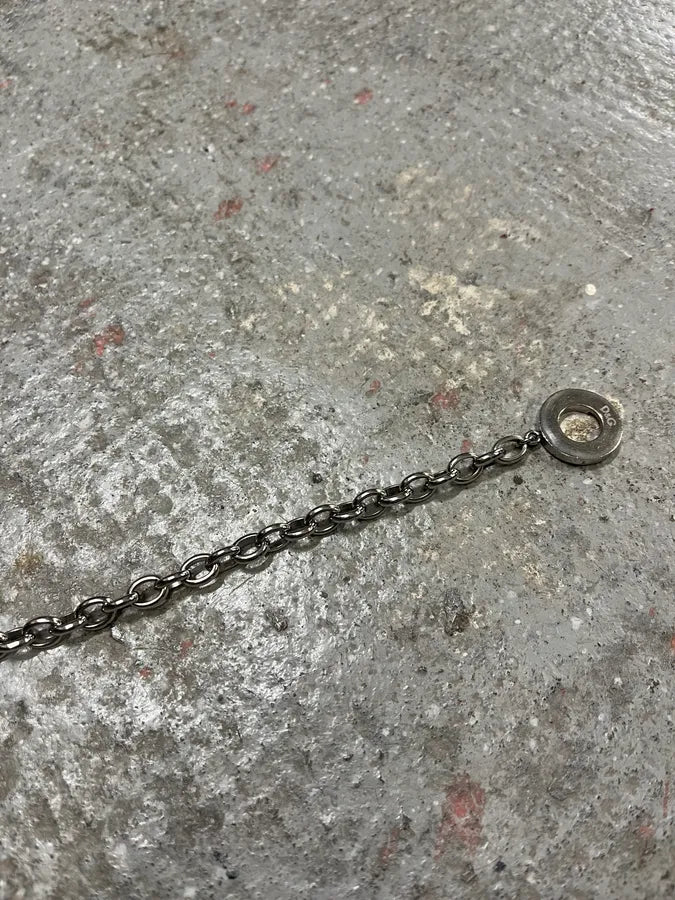 2000s Dolce & Gabbana Stainless Steel Bracelet (OS) 5