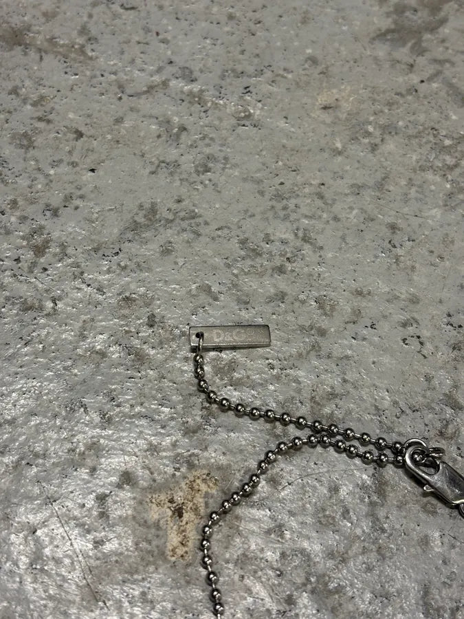 2000s Dolce & Gabbana Stainless Steel Dog Tag Necklace AGtTyhI 6