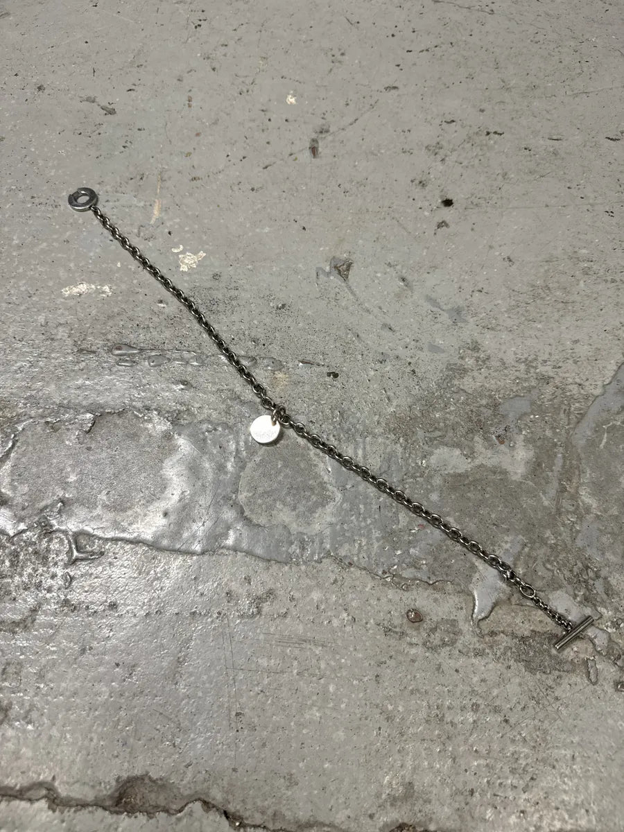 2000s Dolce & Gabbana Stainless Steel Grey Ketting Necklace ERKxHzU 5