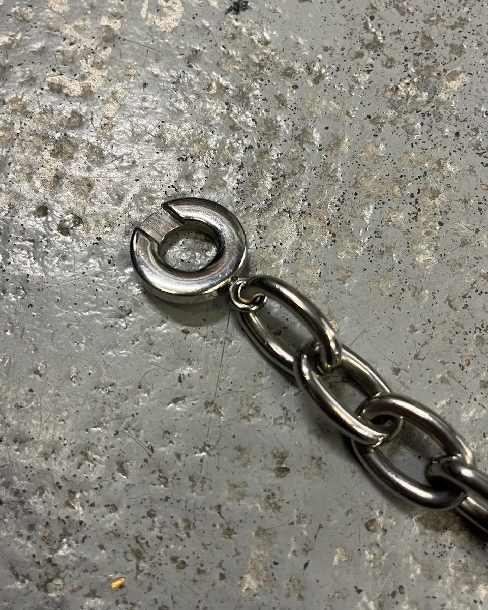 2000s Dolce & Gabbana Stainless Still Anchor Chain Bracelet ScnTevk 6