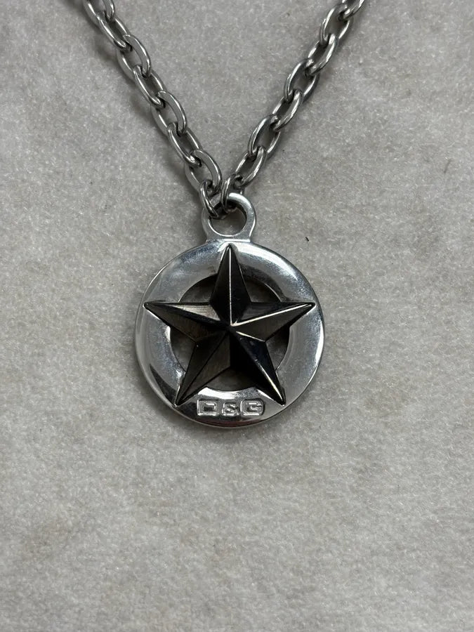 2000s Dolce & Gabbana Star Pendant Necklace yKPCkVa 5
