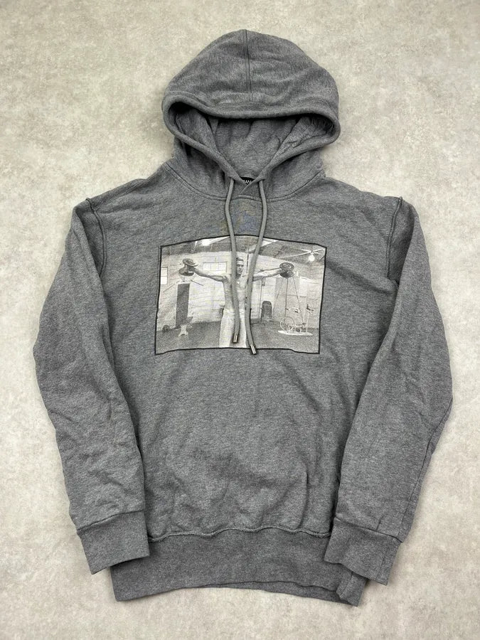 2000s Dolce & Gabbana Steve McQueen Grey Hoodie wjOaVIs 2