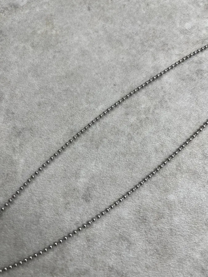 2000s Dolce & Gabbana Strass Logo Steel Necklace cThcDon 4