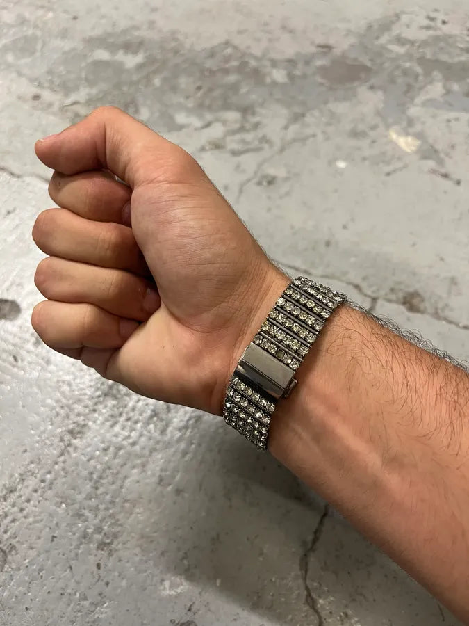 2000s Dolce & Gabbana Strass Stainless Steel Watch YBkICag 2