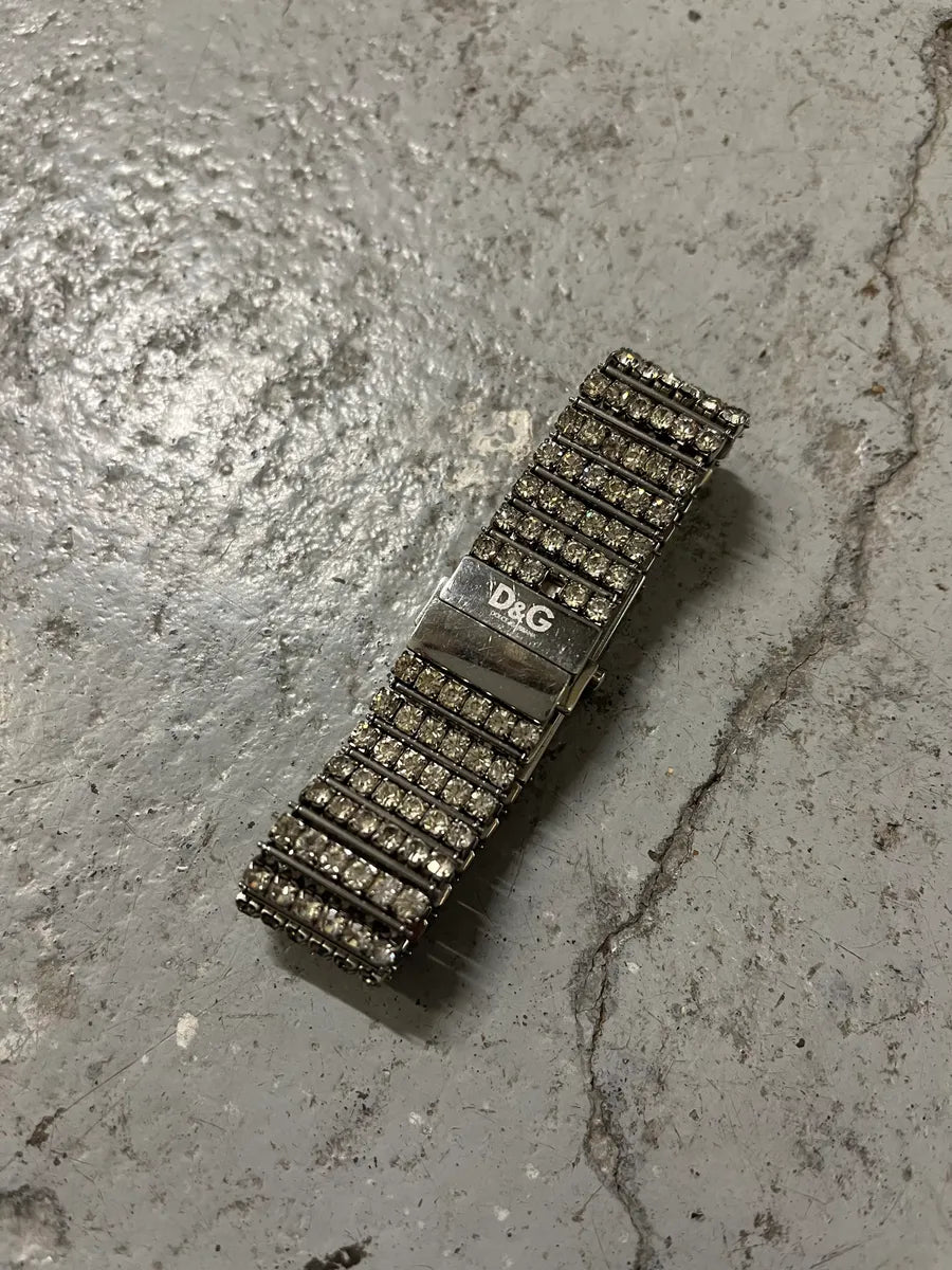 2000s Dolce & Gabbana Strass Stainless Steel Watch YBkICag 4