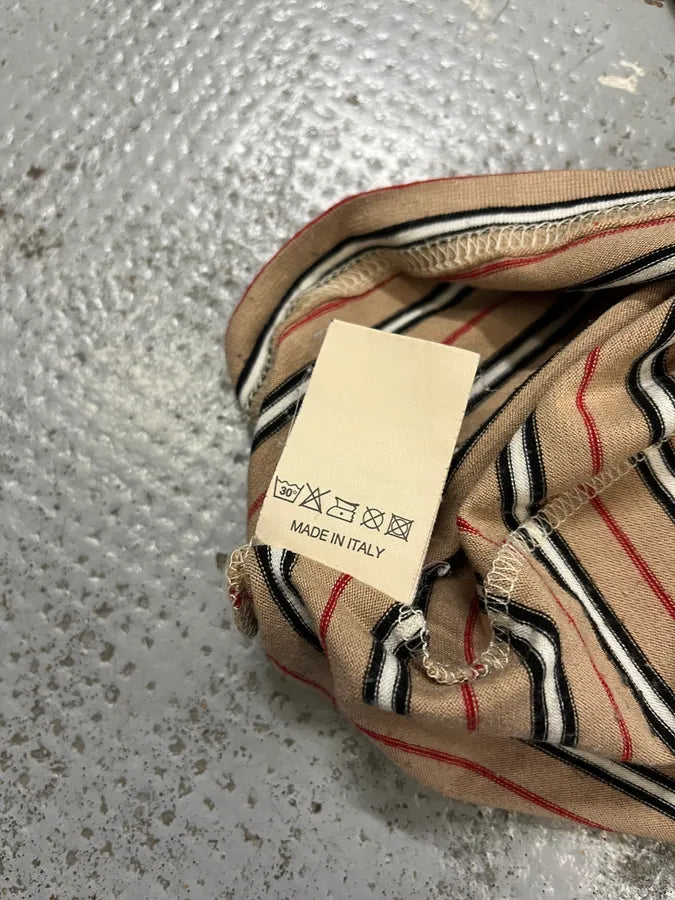 2000s Dolce & Gabbana Striped Beige Sweater TyBWdoU 8