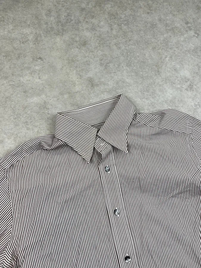 SS2005 Dolce & Gabbana Striped Panthera Shirt FedZEno 3