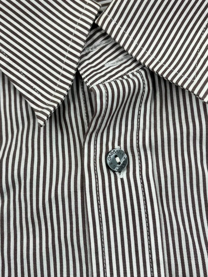 SS2005 Dolce & Gabbana Striped Panthera Shirt FedZEno 8