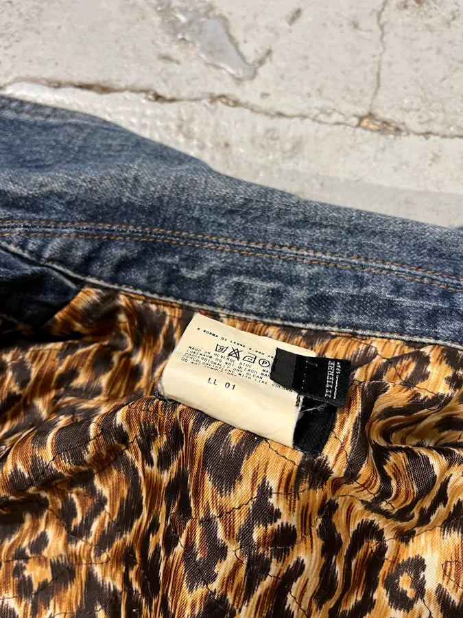 2000s Dolce & Gabbana Studded Blue Denim Jacket QcgphSO 9
