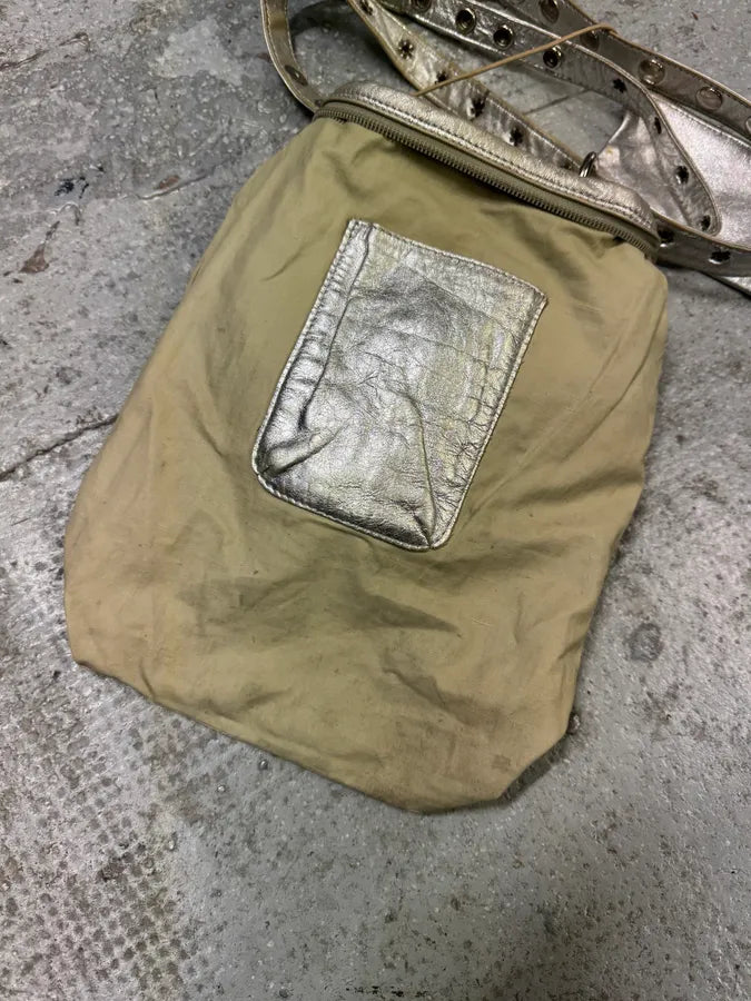 2000s Dolce & Gabbana Studded Buttoned Silver Handle Bag (OS) Wagdwmm 9