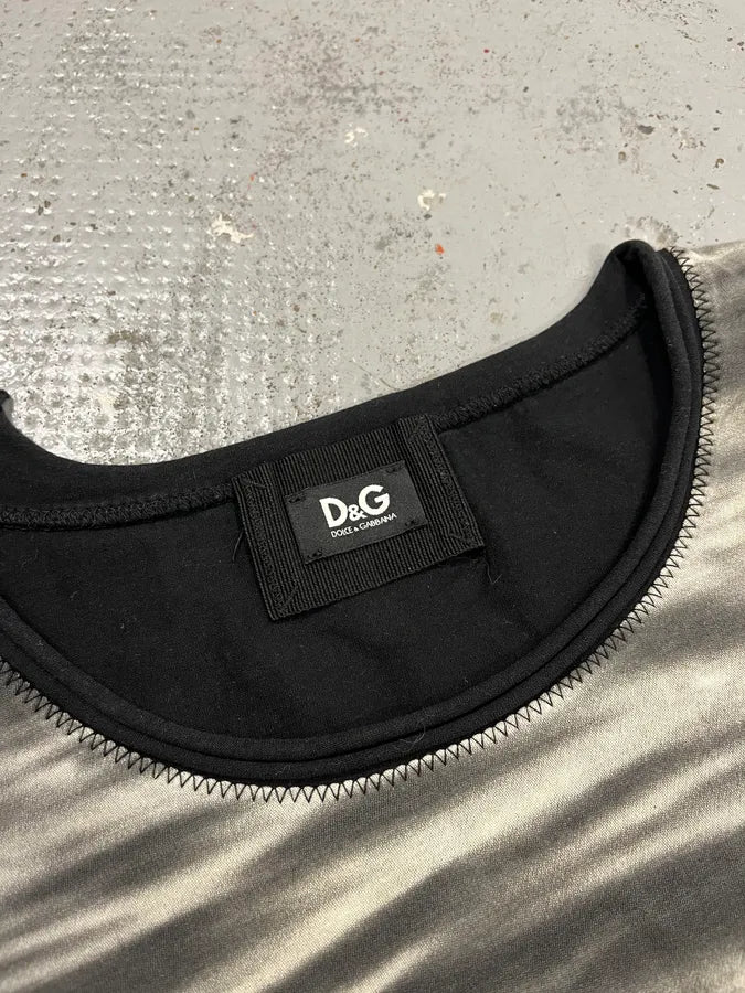 2000s Dolce & Gabbana Sun Bath Women Black T-Shirt LknuBHl 8