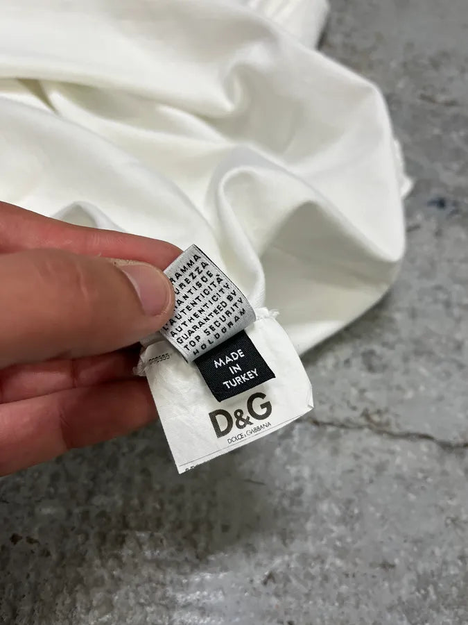 2000s Dolce & Gabbana Supermodel White T-shirt (M) cQizURb 6