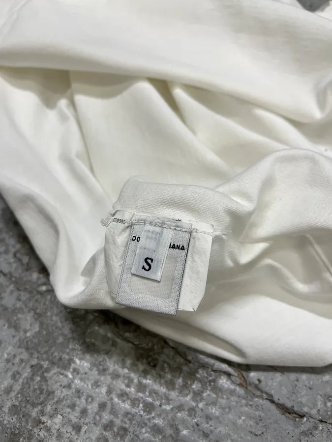 2000s Dolce & Gabbana Supermodel White T-shirt (M) cQizURb 7