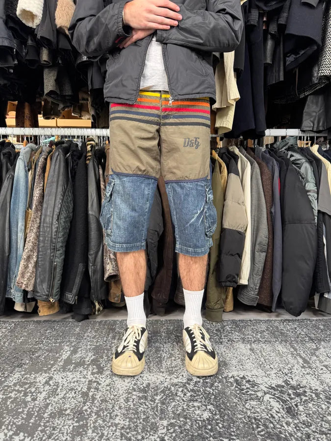 SS2006 Dolce & Gabbana Swimwear Denim Cargo Shorts qKAdqXI 3