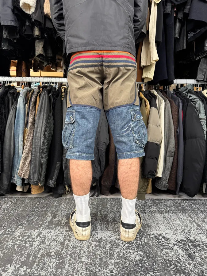 SS2006 Dolce & Gabbana Swimwear Denim Cargo Shorts qKAdqXI 5