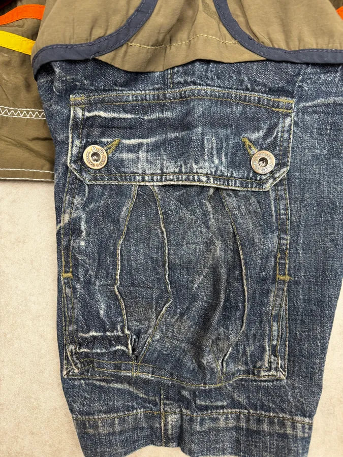 SS2006 Dolce & Gabbana Swimwear Denim Cargo Shorts qKAdqXI 9