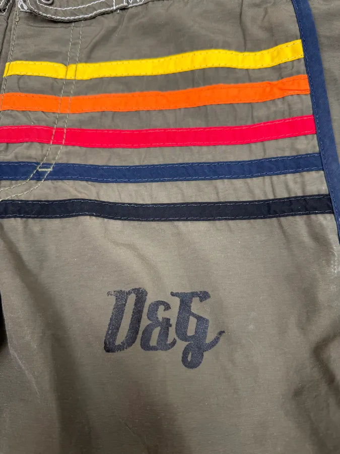 SS2006 Dolce & Gabbana Swimwear Denim Cargo Shorts qKAdqXI 10