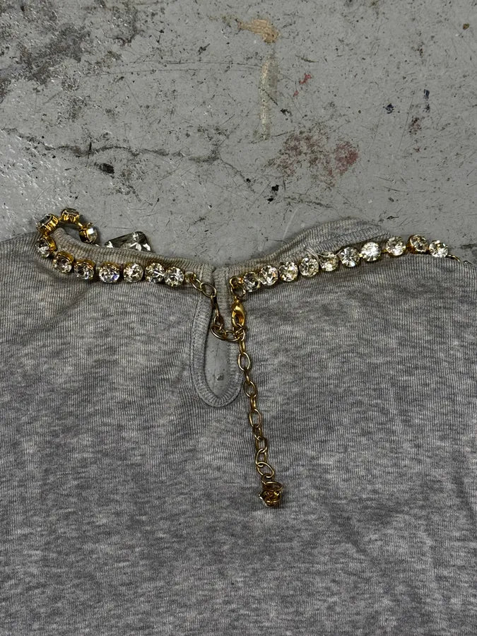 2000s Dolce & Gabbana Tank Top Leopard Golden Necklace AkViduv 5