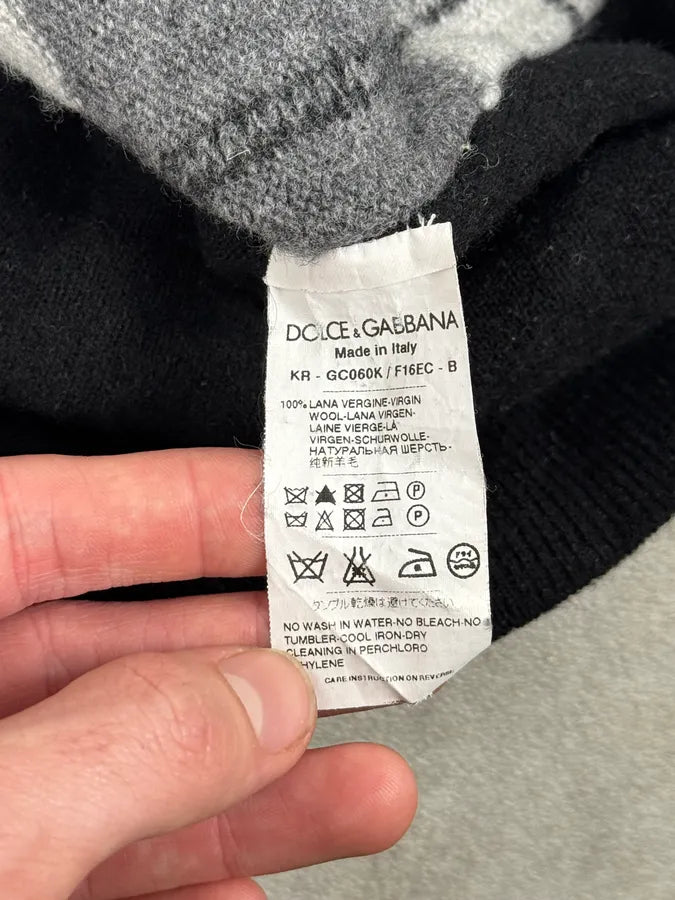 2000s Dolce & Gabbana Tartan Wool Sweater NNqjOeS 8