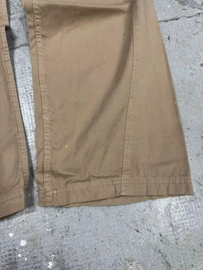 2000s Dolce & Gabbana Technical Beige Cargo Pants rdxnbRj 8