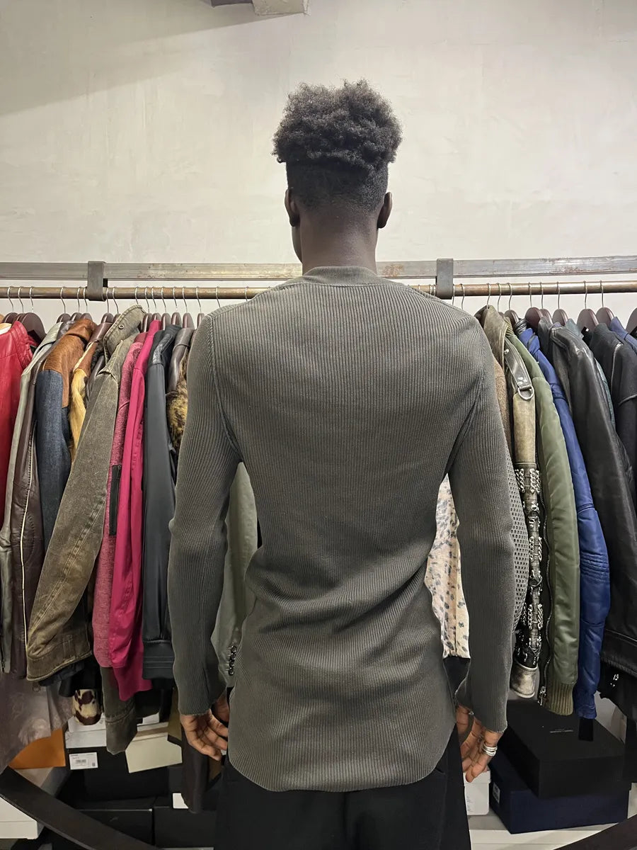 2000s Dolce & Gabbana Tern Green Knit Sweater wZsARhh 1