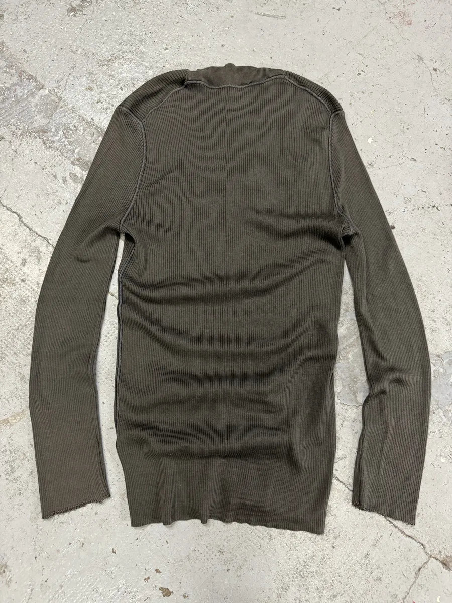 2000s Dolce & Gabbana Tern Green Knit Sweater wZsARhh 3