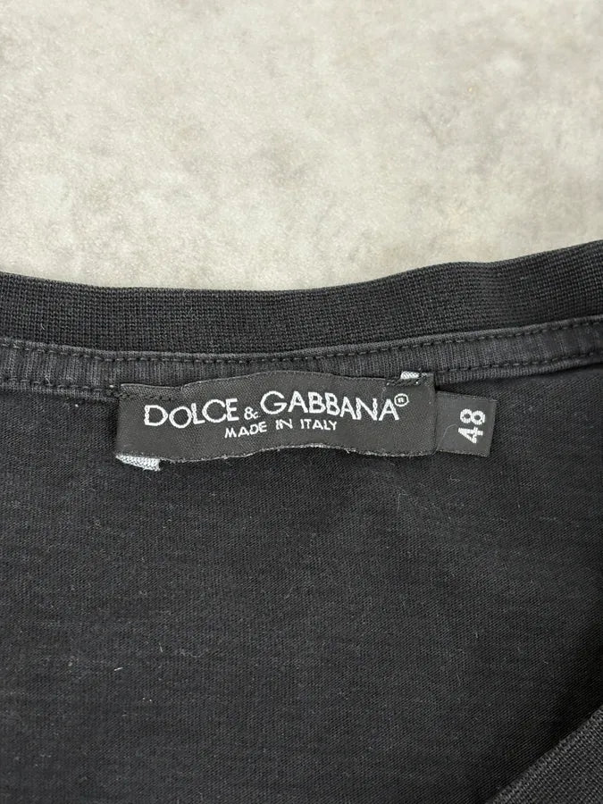 2000s Dolce & Gabbana The Godfather Black T-Shirt zbBgewA 7