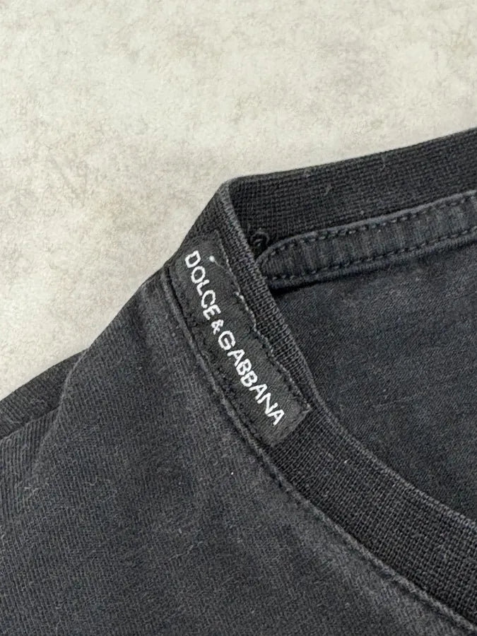 2000s Dolce & Gabbana The Godfather Black T-Shirt zbBgewA 8