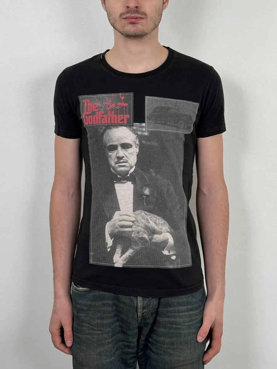 2000s Dolce & Gabbana The Godfather Black T-Shirt zbBgewA 1