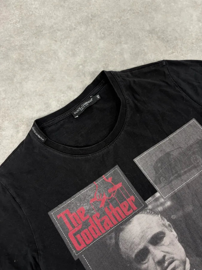 2000s Dolce & Gabbana The Godfather Black T-Shirt zbBgewA 4