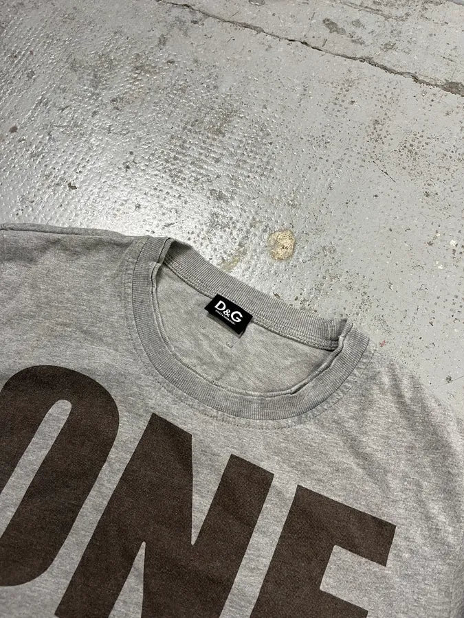 2000s Dolce & Gabbana The Only One Grey Longsleeves mdnCFxz 5
