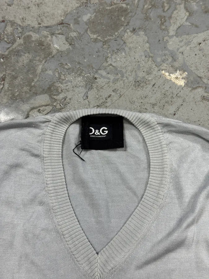 2000s Dolce & Gabbana Tie and Dye Blue Sweater sfmkYZK 5