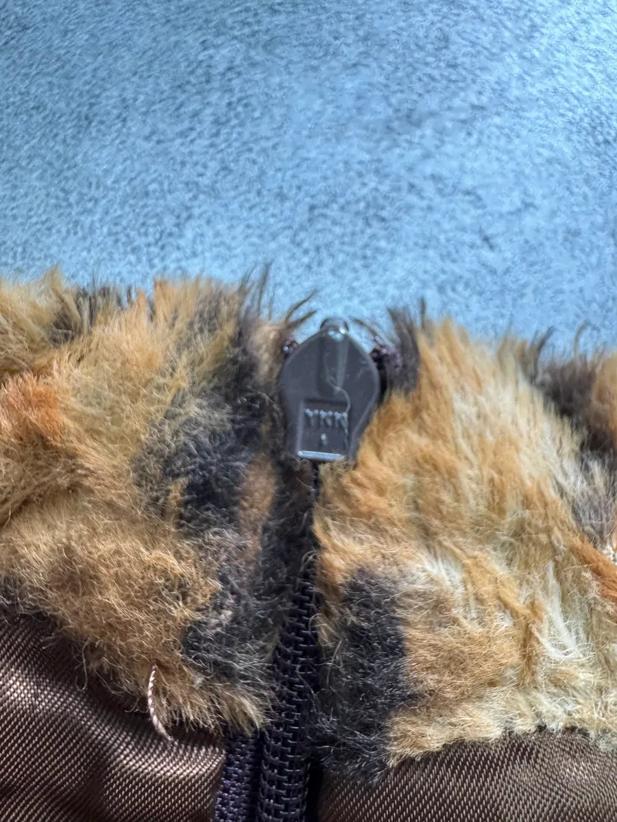 2000s Dolce & Gabbana Tiger Faux Fur Skirt SkGlKUD 8